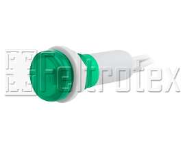 Lmpada Piloto de Rosca Verde 220V