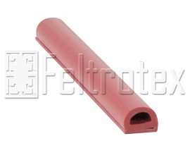 Borracha Premium Perfil E Lieme / Pratica S / Friso Vermelha